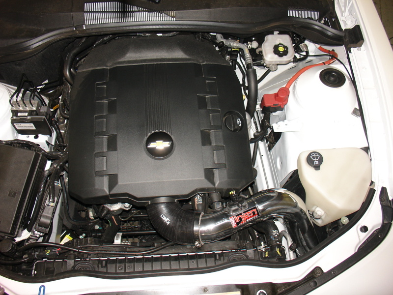 Injen 12-14 Chev Camaro SRI 3.6L V6 Polished Short Ram Power-Flow Intake System w/MR Tech&Air Fusion - Image 3
