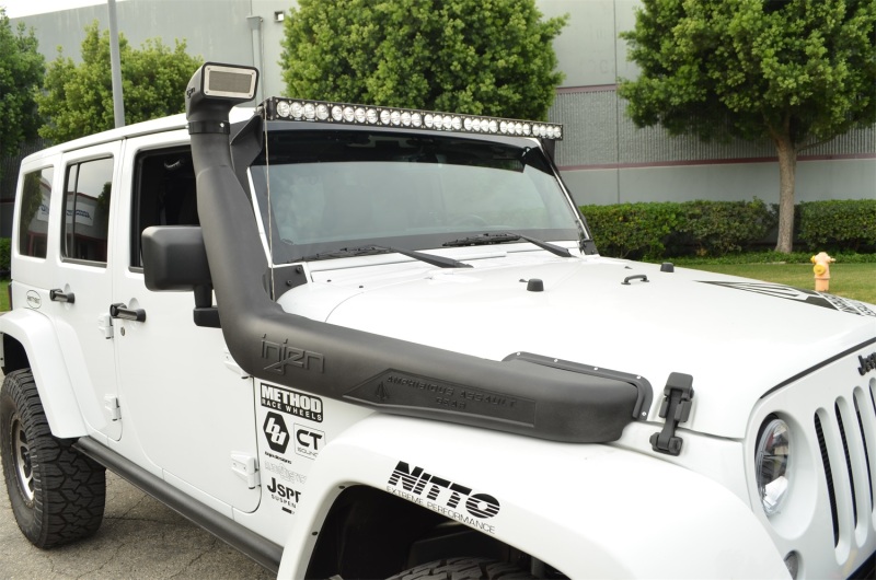 Injen 07-18 Jeep Wrangler (JK) 3.6L V6 Deep Water Crossing Snorkel for Evolution Intake - Image 6