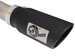 aFe MACHForce XP Exhaust 3in-3.5in SS Single Side Ext CB w/ Black Tip 99-04 Ford F150 V8 5.4L/6.8L - Image 7