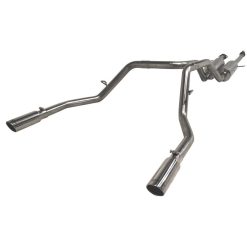 MBRP 2009-2010 Toyota Tundra 5.7L EC-Std. & SB/CC-SB Cat Back Dual Split Rear - Image 3