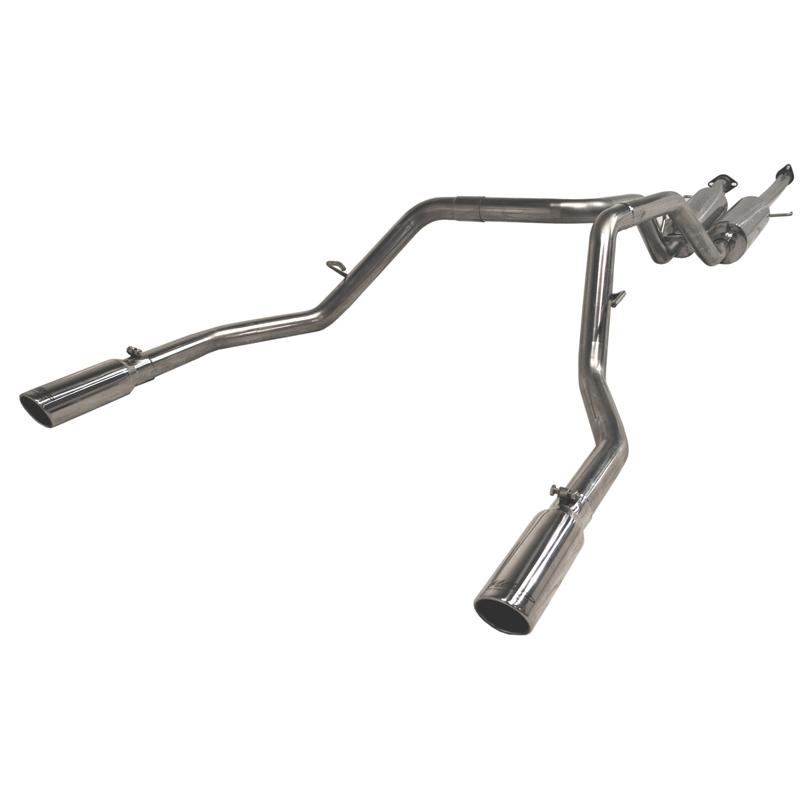 MBRP 2009-2010 Toyota Tundra 5.7L EC-Std. & SB/CC-SB Cat Back Dual Split Rear - Image 3