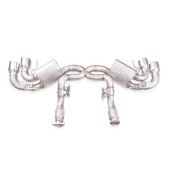 Stainless Works 20-21 Chevrolet Corvette C8 6.2L Redline Cat-Back Exhaust w/ Polished Tips - Image 4