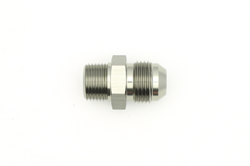 DeatschWerks 8AN Male Flare To 3/8in. Male NPT Adapter - Image 3