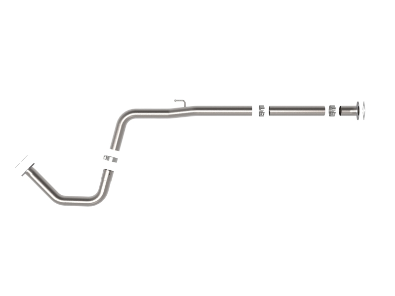 aFe Takeda 3 IN 304 Stainless Steel Mid-Pipe Hyundai Elantra N 22-23 L4-2.0L (t) - Image 2