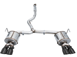 AWE Tuning 2022+ VB Subaru WRX Touring Edition Exhaust - Diamond Black Tips - Image 9