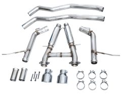 AWE Tuning 18-23 Dodge Durango SRT & Hellcat Track Edition Exhaust - Chrome Silver Tips - Image 6