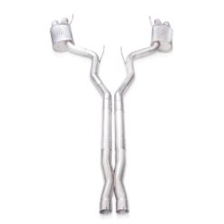 Stainless Works 2015+ Ford Shelby GT350 Legend Performance Connect X-Pipe Catback Exhaust w/Valves - Image 4