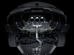 AWE Tuning 2024 Acura Integra Type S DE5 FWD Track Edition Exhaust w/ Triple Chrome Silver Tips - Image 13