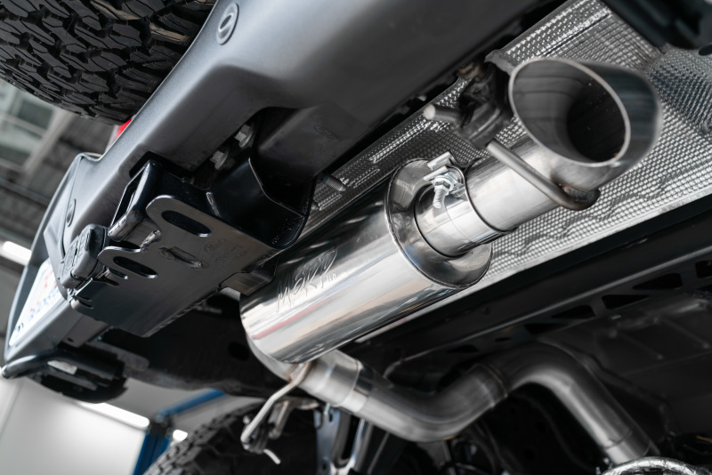 MBRP 21-Up Ford Bronco 2.3L/2.7L EcoBoost 2/4DR T304 Stainless Steel High Clearance Cat-back Exhaust - Image 6