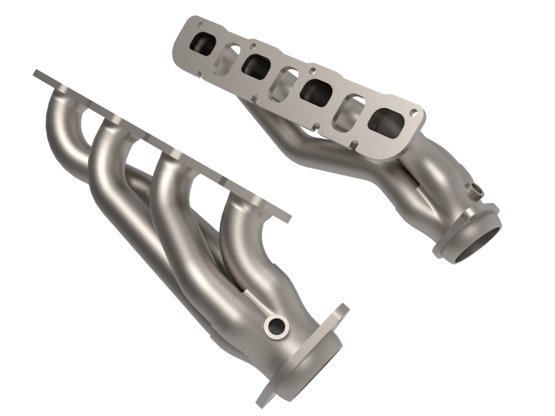 aFe Jeep Grand Cherokee Trackhawk (WK2) 11-21 V8-6.2L Twisted Steel SS Titanium Coated Headers - Image 2