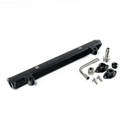 Alternative view of DeatschWerks Mitsubishi Evo 10 Fuel Rails
