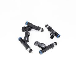 Alternative view of DeatschWerks 85-98 Volvo 240/740/940 Red Block 440cc Injectors - Set of 4