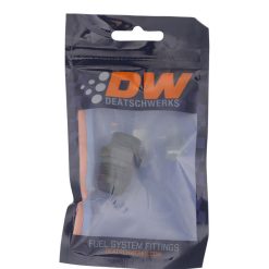Alternative view of DeatschWerks 8AN ORB Male to 10AN Male Flare Adapter - Anodized Matte Black