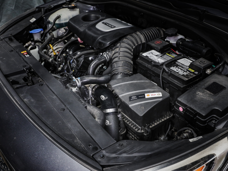 aFe BladeRunner 2-1/2 IN Aluminum Cold Charge Pipe Black 17-20 Hyundai Elantra GT L4-1.6L (t) - Image 7