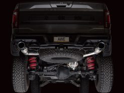 AWE Gen 3 Raptor R SwitchPath Exhaust  - Chrome Silver Tips - Image 15