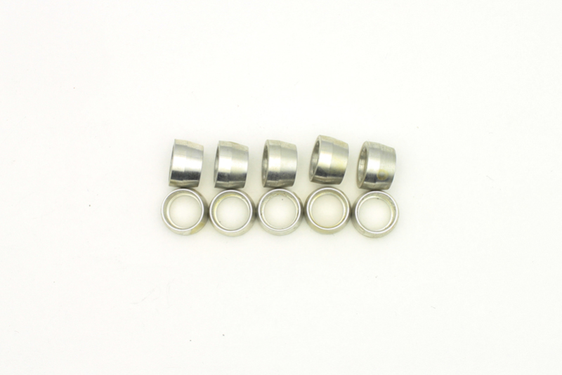 DeatschWerks Replacement PTFE Hose End Olive Insert 6AN (Pack of 10) - Image 2