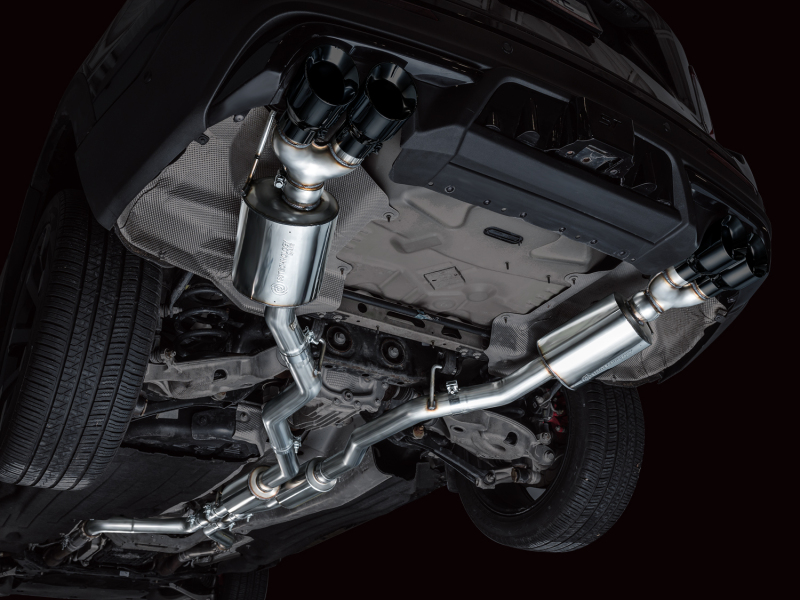 AWE Tuning 2020+ Ford Explorer ST Touring Edition Exhaust w/ Diamond Black Tips - Image 5