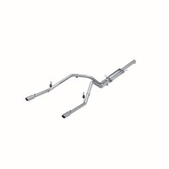 Alternative view of MBRP 2004-2005 Dodge Ram Hemi 1500 5.7L SC/CC-SB Cat Back Dual Split Rear