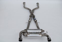 Invidia 2022+ Nissan Z 70mm Gemini Cat Back Exhaust - Rolled SS Tips - Image 3