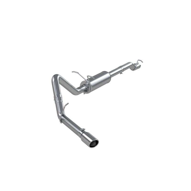 MBRP 08-12 Ford F-250/F-350 5.4L V8/6.8L V10/6.2L V8 CC-SB/EC-LB 3in Cat Back Single Side Exit Alum - Image 2