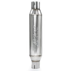 MBRP Universal Resonator 2.5in inlet/outlet 16in body 20in overall T304 - Image 5
