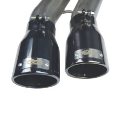 Injen 17-20 Ford F150 Raptor Super Crew V6 3.5L 3in Cat-Back SS Exhaust w/ Dual Black Chrome Tips - Image 7