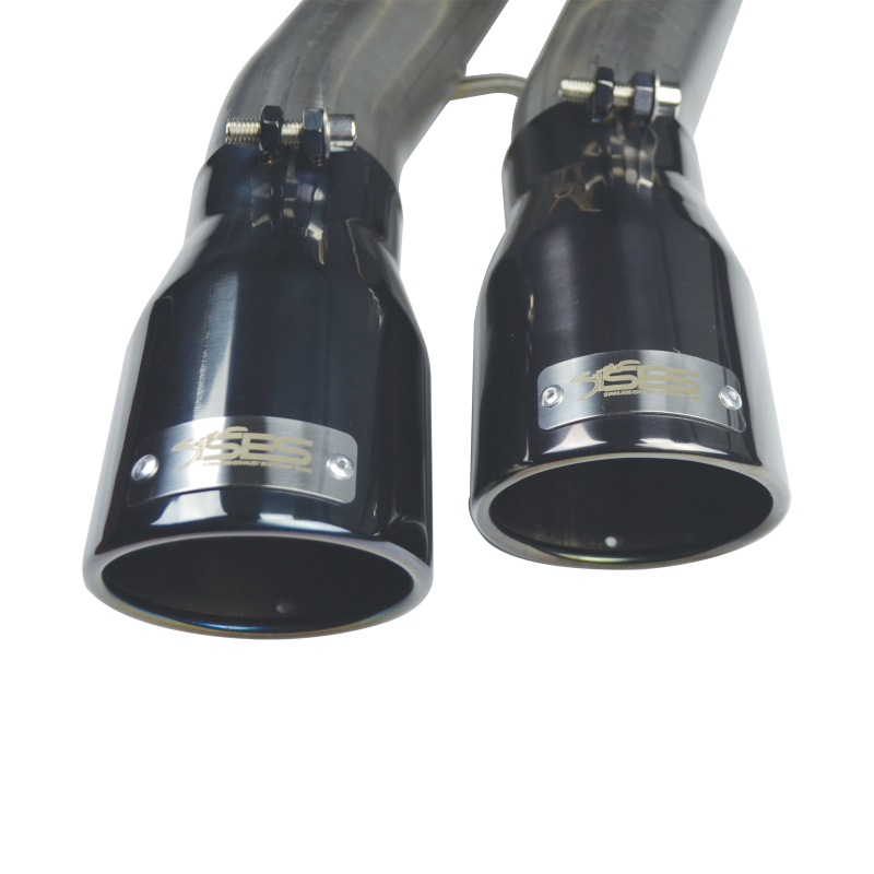 Injen 17-20 Ford F150 Raptor Super Crew V6 3.5L 3in Cat-Back SS Exhaust w/ Dual Black Chrome Tips - Image 7