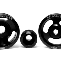 Alternative view of GFB 04-10 WRX/STI 3 Piece Under-Drive Pulley Kit w/ Belts (Crank Alternator & Power Steering)