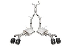 Corsa 22-25 Cadillac CT4 V Blackwing 3in Dual Mode Active Cat-Back 4.5in CF Polished Dual Rear Tip