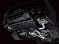 AWE 2024 Ford Mustang Dark Horse S650 RWD SwitchPath Catback Exhaust w/ Quad Diamond Black Tips - Image 16