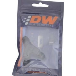 Alternative view of DeatschWerks 6AN Male Flare to 6AN Male Flare to 6AN Male Flare Y Fitting - Anodized Matte Black