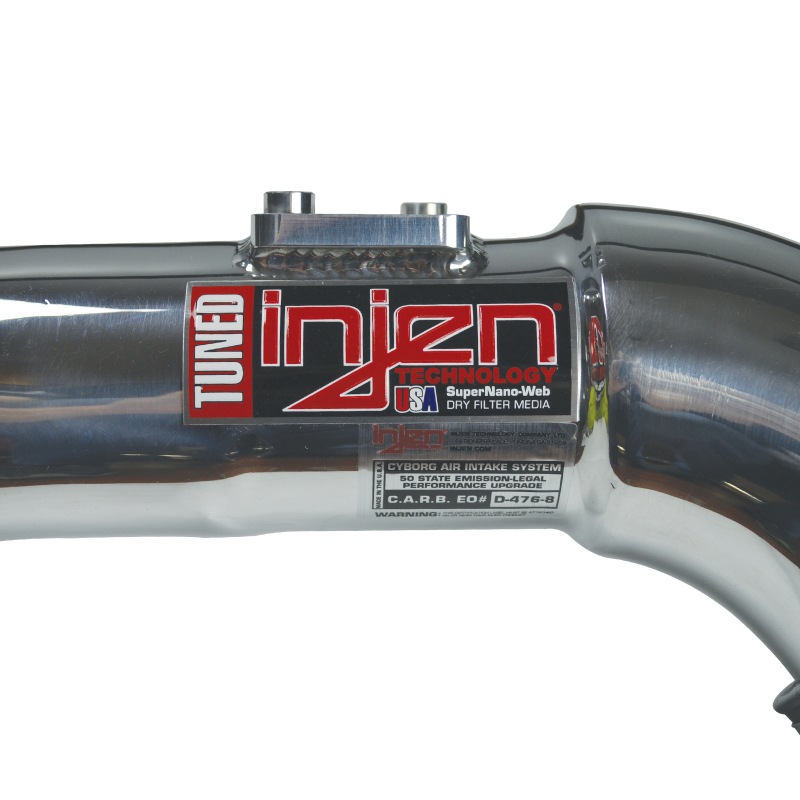 Injen 06-09 Civic Si 2.0L 4Cyl. Coupe & Sedan Polished Short Ram Intake - Image 8