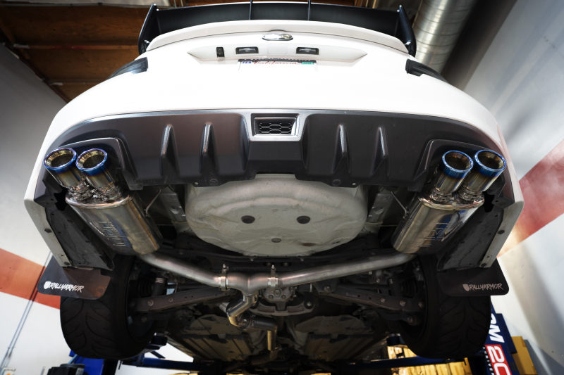 Injen 15-20 Subaru STI Cat Back Exhaust w/ Quad Titanium Tips - Image 5