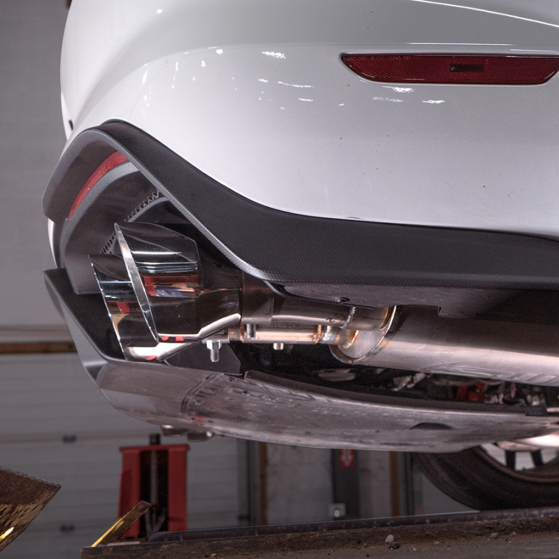 Stainless Works 2020 Ford GT500 Legend Catback X-Pipe Exhaust Factory Connect - Polished Tips - Image 14