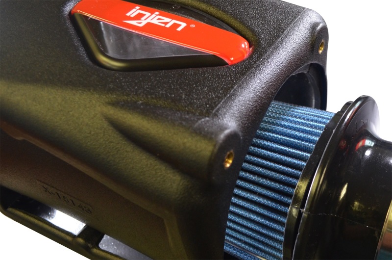 Injen 2018+ Jeep Wrangler JL V6-3.6L Wrinkle Black Power-Flow Air Intake System - Image 9