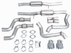 AWE 2023 Nissan Z RZ34 RWD Track Edition Catback Exhaust System w/ Chrome Silver Tips - Image 14