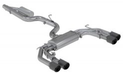 Alternative view of MBRP 15-20 Audi S3 T304 Stainless Steel Cat - Active