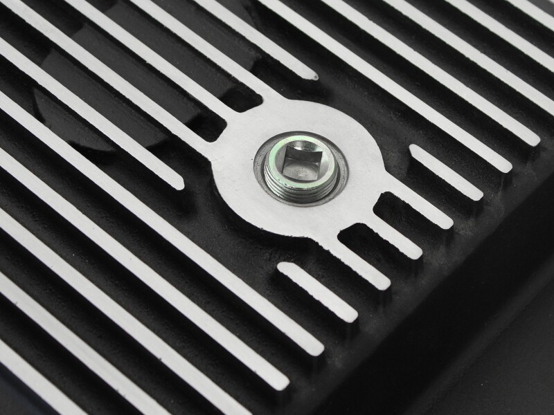 aFe Power Transmission Pan Black Machined 11-14 Ford 6R140 Trucks V8 6.7L (td) - Image 6