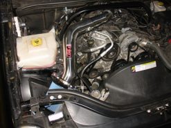 Injen 05-10 Grand Cherokee WK Wrinkle Bk Power-Flow Intake w/ MR Tech & Web Nano Fiber Dry Filter - Image 4