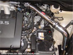 Injen 03-08 Murano 3.5L V6 only Wrinkle Black Power-Flow Air Intake System - Image 5