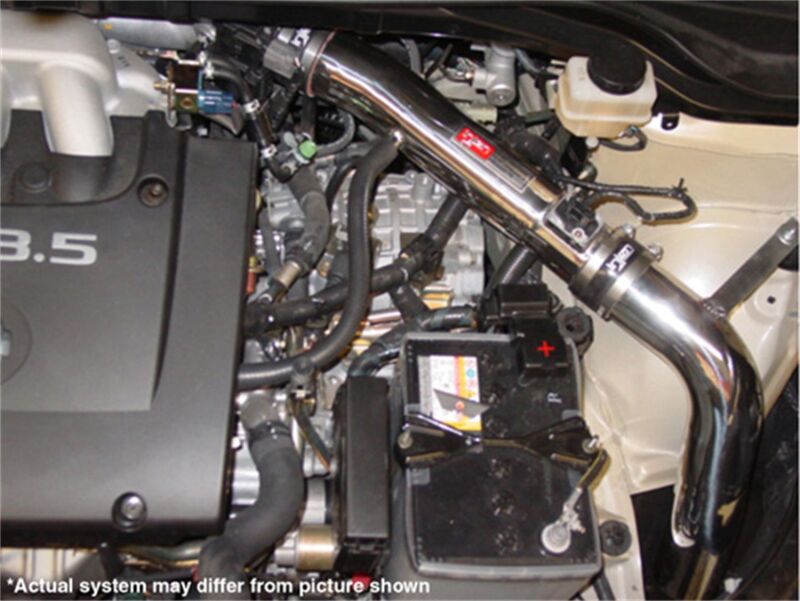 Injen 03-08 Murano 3.5L V6 only Wrinkle Black Power-Flow Air Intake System - Image 5