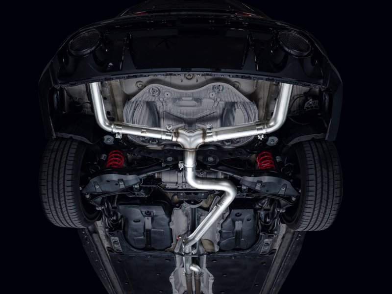 AWE Tuning Audi 22-23 8Y RS3 Cat-Back Track Edition Exhaust System - No Tips - Image 3