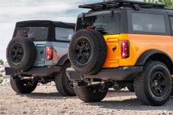 Corsa 21-22 Ford Bronco 2.7L 2-Door 2.75in Cat-Back Dual Rear Exhaust w/4in Straight-Cut Polish Tips - Image 3