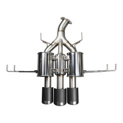Alternative view of Injen 17-20 Honda Civic Type R 2.0L Turbo 3in 304SS Cat-Back Exhaust