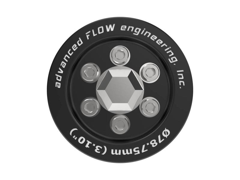 aFe 15-23 Dodge Challenger / 15-23 Dodge Charger SRT Hellcat 3.10in Supercharger Power Pulley Kit - Image 4