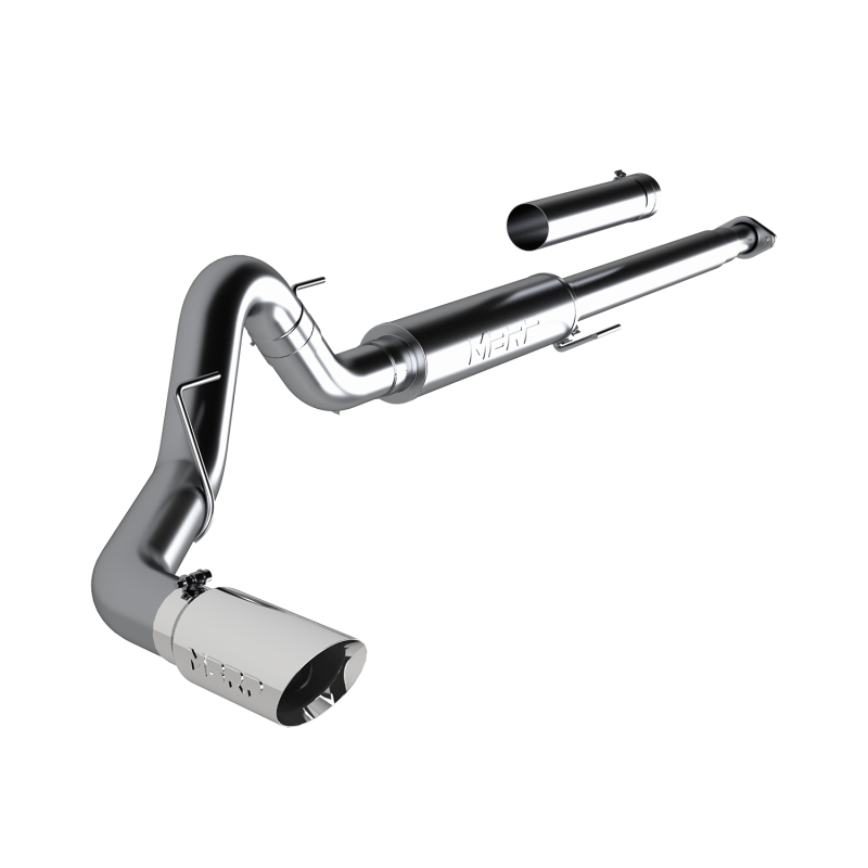 MBRP 2015 Ford F-150 2.7L / 3.5L EcoBoost 4in Cat Back Single Side T304 Exhaust System - Image 2