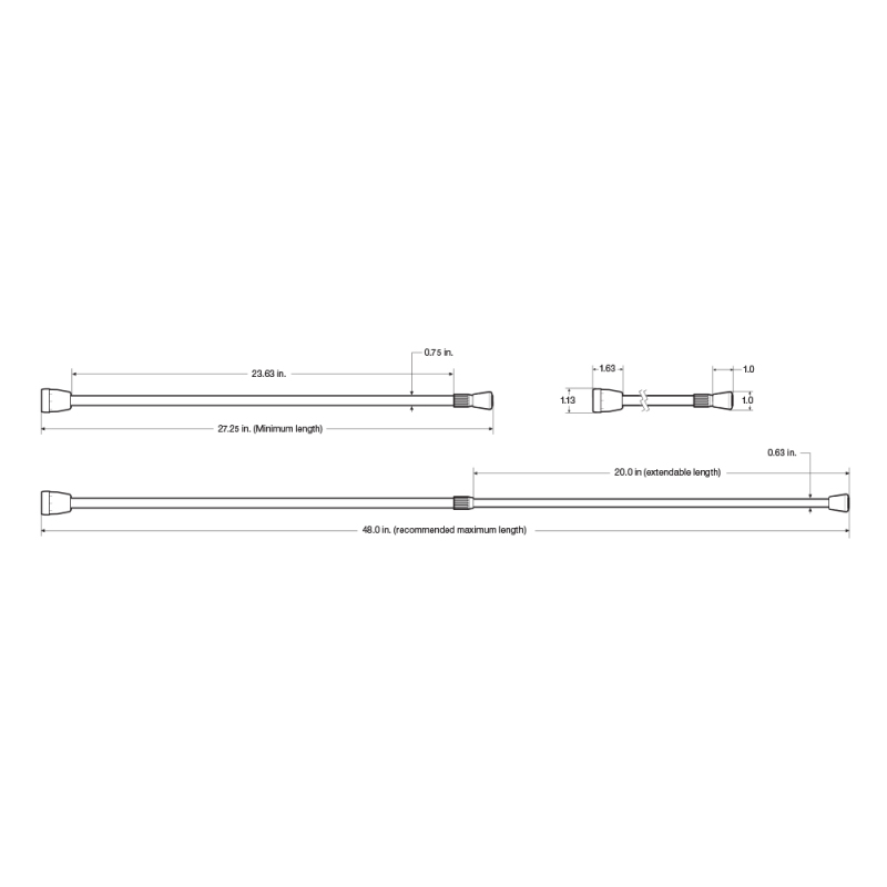 Seibon Universal Carbon Fiber Hood/Truck Prop - Image 17