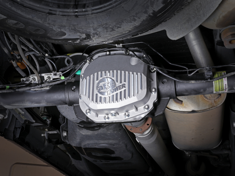 aFe Street Series Rear Differential Cover Raw w/ Fins 15-19 Ford F-150 (w/ Super 8.8 Rear Axles) - Image 7