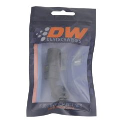 Alternative view of DeatschWerks 6AN Female Swivel 45-Degree Hose End CPE - Anodized Matte Black