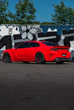 MBRP 17-21 Charger 5.7/6.1/6.4L 3in Dual Rear Exit SS Catback Exhaust w/ Carbon Fiber Tips - Image 5